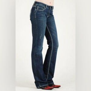🌟LAST CHANCE🌟 Cowgirl Up Mid Rise Bootcut Denim Jeans